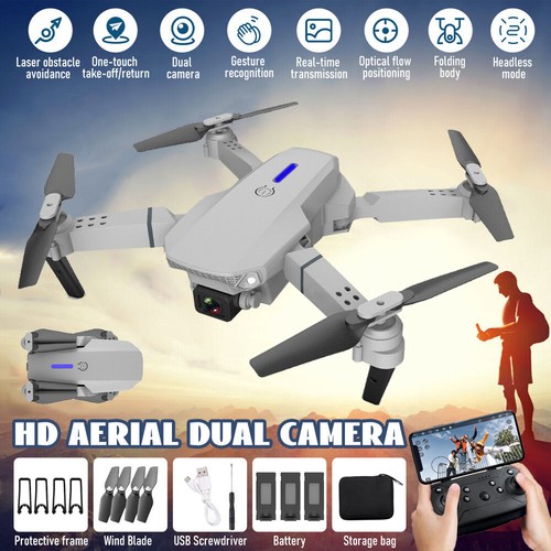 Drone dual camera rc - hd,